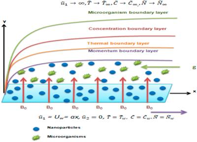 Entropy generation in radiative motion of tangent hyperbolic nanofluid in the presence of gyrotactic microorganisms and activation energy